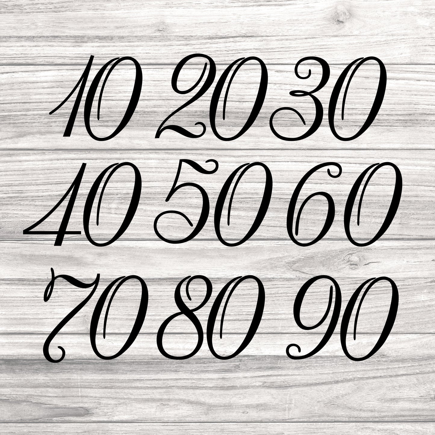 Custom Number Cake Topper – Personalized Acrylic Birthday or Anniversary Cake Decoration Keepsake