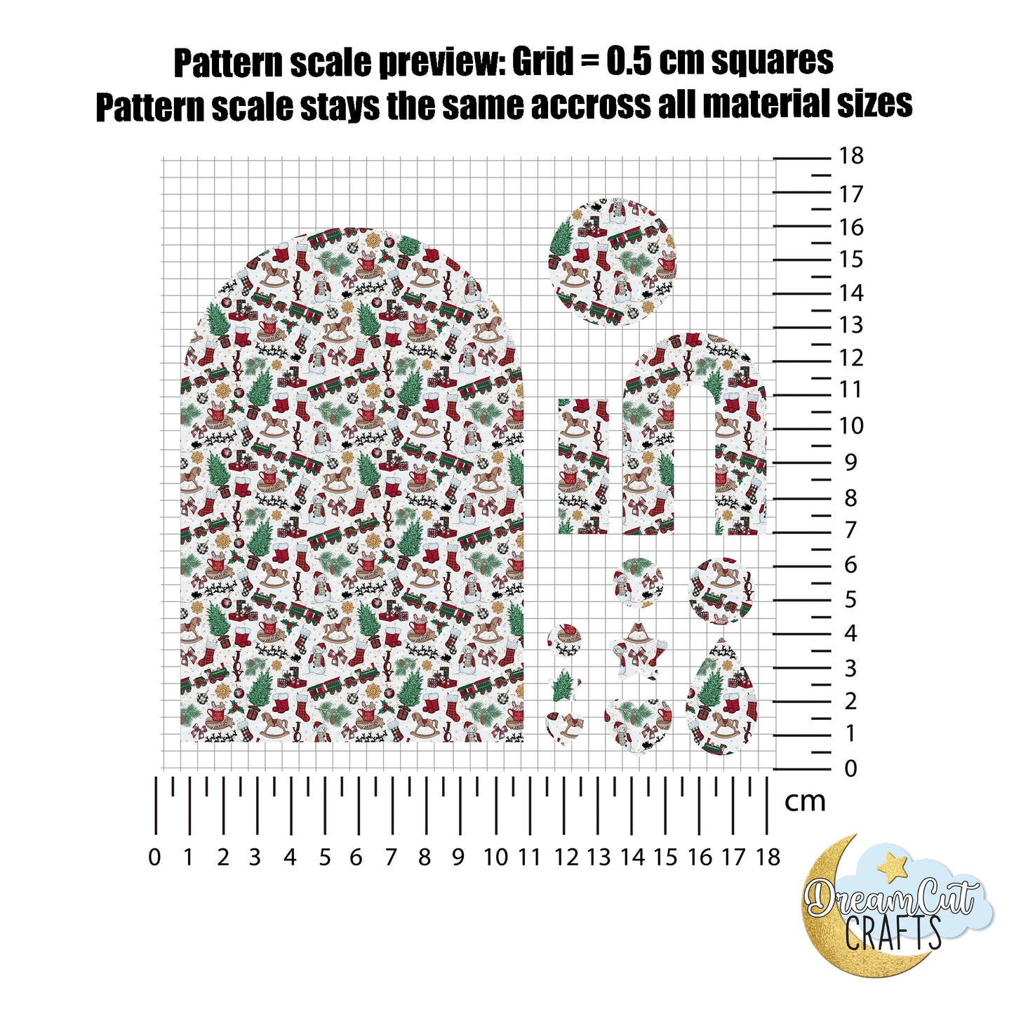 Christmas Holiday Printed Acrylic sheet or MDF Sheet – UV print, laser safe
