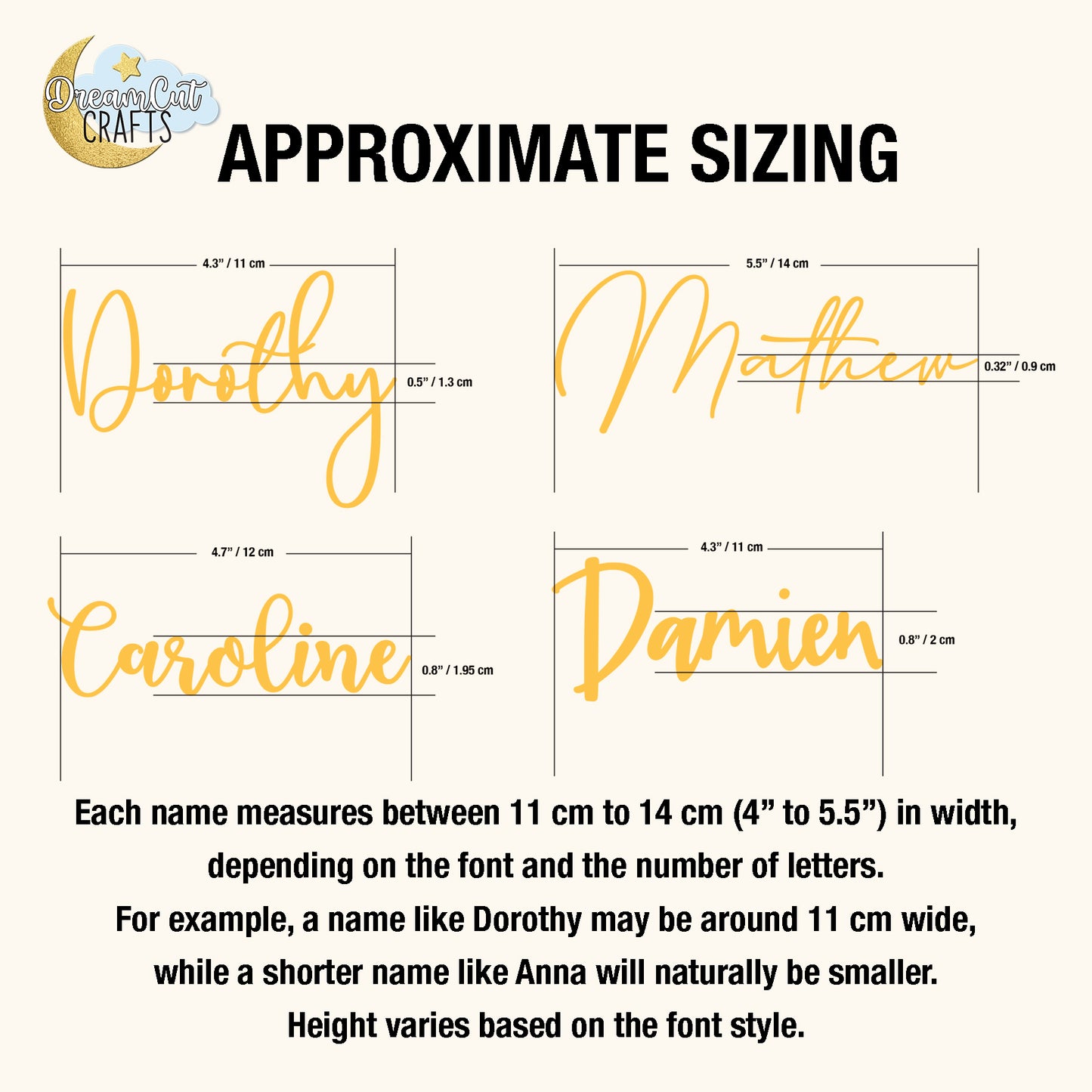 Custom Acrylic Name Place Cards for Weddings and Events | Personalized Laser-Cut Table Name Decor